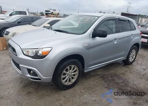 2011 Mitsubishi Outlander Sport Es from USA, damaged, VIN JA4AP3AU2BZ022206